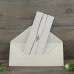 Ivory Invitation Card Foiling Greeting Card with Plastic Cover Wedding Invitation Customized 